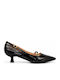 Heels with Thin Low Heel Black SE-EL-827-26HH-MAVRO