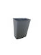 Limpio Trash Bin Limpio B-030bg 8 Liters Rectangular Plastic Gray Multicolor