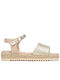 Kids' Gold Sandals