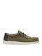 Wally Men's Moccasins in Green Colour