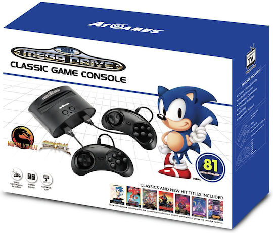 Sega Mega Drive 81 Built-in Games