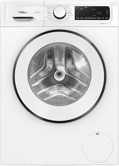 Pitsos Waschmaschine 10kg mit Dampftechnologie 1400 Umdrehungen