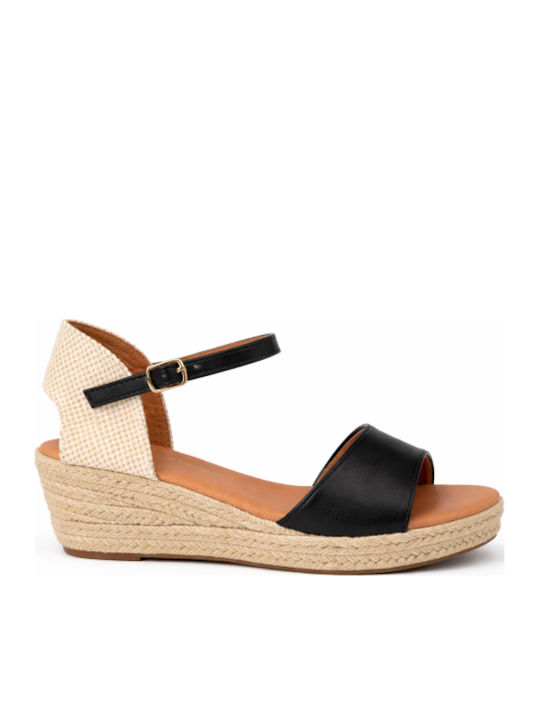 Women's Black Summer Platforms SL-BYJ9329-26FL-Black