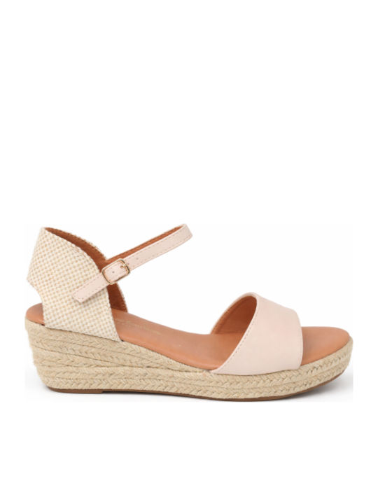 Summer Women's Beige Platforms SL-BYJ9329-26FL-Beige