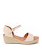 Summer Women's Beige Platforms SL-BYJ9329-26FL-Beige