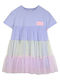 Girls Dress Short Sleeve Multicolour