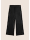 Pantaloni Trening Cu Pantaloni Evazati Negri