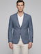 Men’s Suit Jacket With Slim Fit Blue
