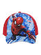 Superheroes Παιδικό Καπέλο Jockey Υφασμάτινο Spider-man Marvel Κόκκινο