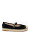 Women's Ballerina Shoes With Strap Black