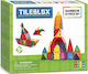 Magformers Μαγνητικό Παιχνίδι Κατασκευών Tileblox Rainbow για Παιδιά 3+ Ετών