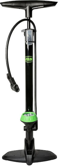 JBM 54166 Fahrradluftpumpe Hand mit Manometer