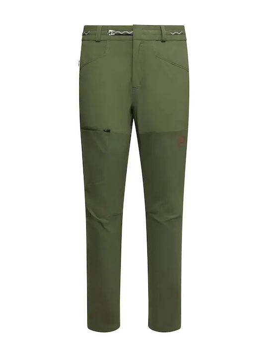 La Sportiva Men's Long Climbing Trousers Green