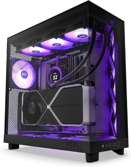 Vengeance Epic-V77 NZXT Edition Gaming Desktop PC Ryzen 7-8700F 32GB DDR5 1TB SSD Radeon RX 9060 Kein Betriebssystem