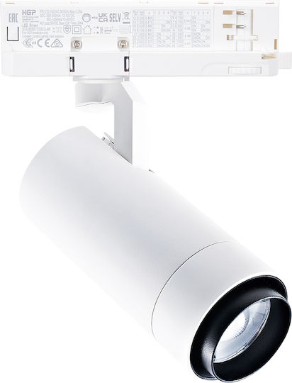 Adeleq Led Warm White Spot In White Colour