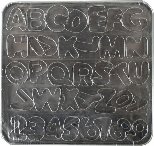 Keksausstecher Buchstaben & Zahlen X37 1-2.5cm