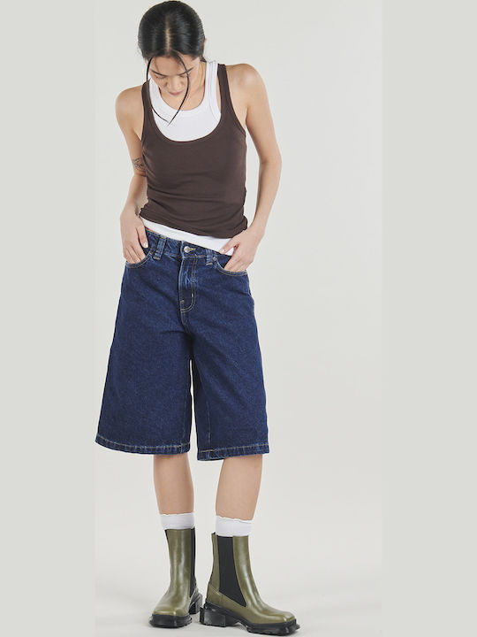 Dickies Γυναικεία Βερμούδα Τζιν Μπλε