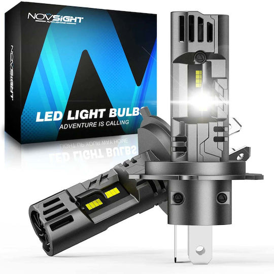 NovSight Car Lamp H4 Canbus LED 6500K Cold White 100W