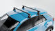 Menabo Omega Plus Black Cross Bars Bmw X1 E84 5 Doors Model 2009-2012