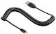 HTC Reguläres USB 2.0 zu Micro-USB-Kabel Schwarz 1m 0003174 1 Stück