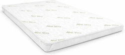 Pucioasa LJD26693 Υπέρδιπλο Microfiber Eμποτισμένο με Αλόη & Αποσπώμενο Κάλυμμα 160x200x3.5εκ.