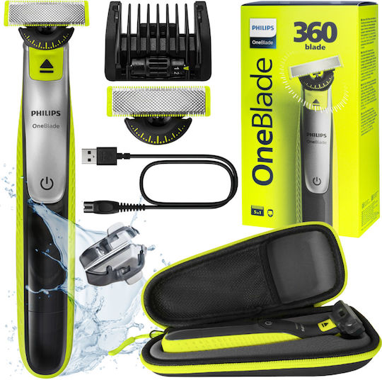 Philips Oneblade QP2734/23 Самобръсначка + Калъф Тип 2 Бръсначка За Лице Презареждаща