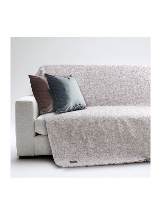 Lino Home Three-Seater Sofa Throw 180x300cm Avorio