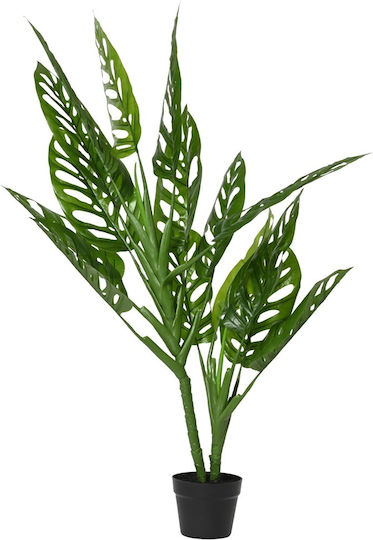Изкуствено Растение В Саксия Monstera Adansonii Зеленo 120см Kaemingk 899834 00056775