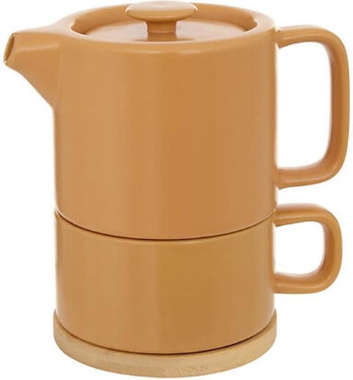 Atmosphera Керамична Оранжева Чаша 400ml
