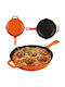 Cast Iron Pan with Enamel Coating 26cm