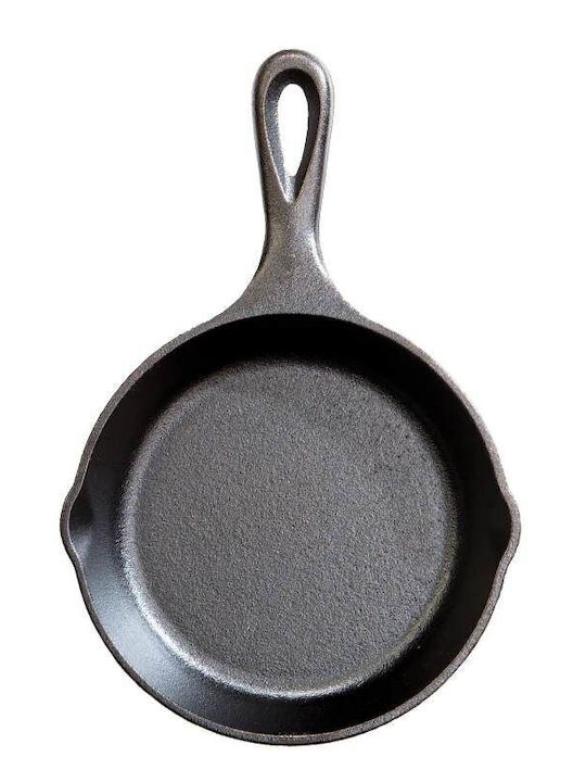 Lodge Mini Cast Iron Pan with Lid with Non-Stick Coating 12.7cm