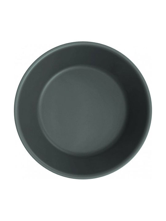 Goldplast Mineral Servierplatte Tief Grau 17.8cm