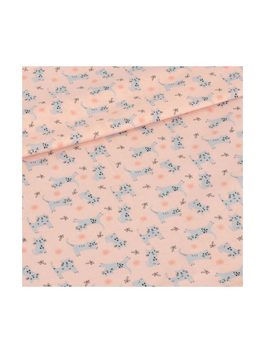 Baby Oliver Baby Cradle Sheet Cotton Design 80x100cm