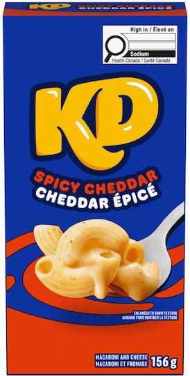 Kd Kraft Dinner Люта Чедър Макарони и Сирене 156гр