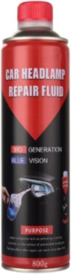Professional Replacement Liquid Headlight Defogging Lamp 800gr Red Blue Vision 3rd Generation Tc-381