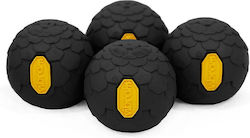 Helinox Vibram Ball Feet Non-slip Covers Camping Chairs 4 Pcs Black