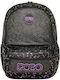 Polo Zippy Σχολική Τσάντα Πλάτης Δημοτικού Μαύρη 25lt 2026