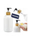 Wellhaus Dispenser Κουζίνας Πλαστικό Λευκό 500ml