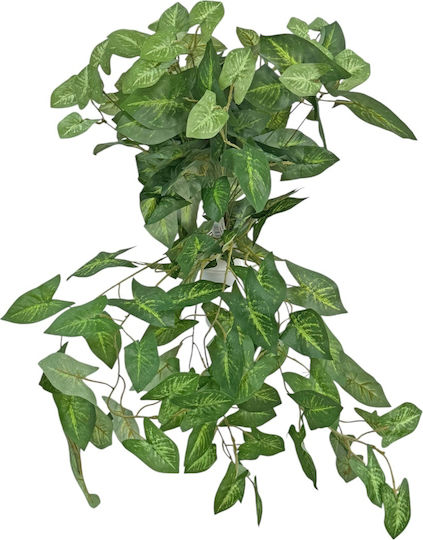 Hängender Synogonium 180 Blätter Kunststoff 60cm Grünes 25051-180 Kode 16394