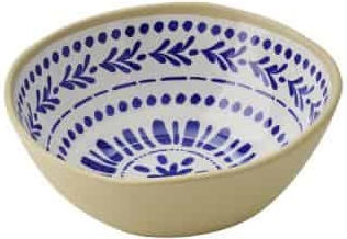 APS Round Serving Bowl Made of White Melamine with Diameter 16cm