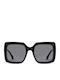 Prive Revaux Women’s Sunglasses With Black Horn-Rimmed Frame And Black Lens PR3001/G/S 807/IR