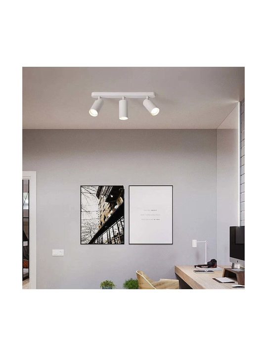 Alista Home Spot Triplu Cu Bază De Bec GU10 În Culoare Albă