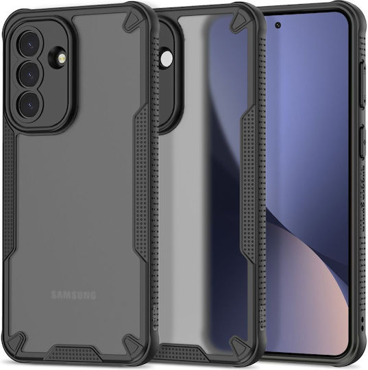 Tech-Protect Matte Silicone Back Cover Black (Galaxy A37)