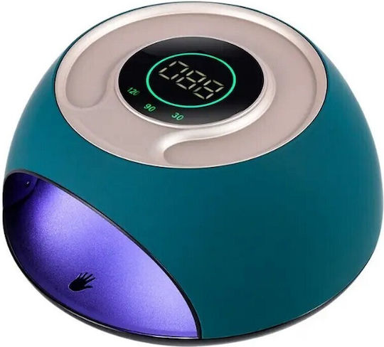 F11 Φουρνάκι Νυχιών UV 120W Πετρόλ