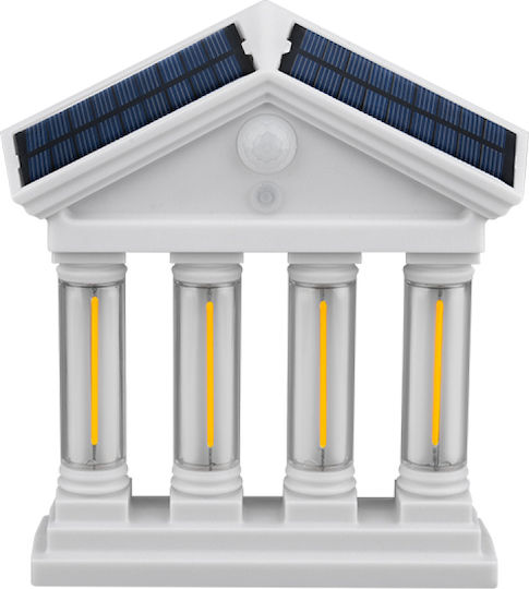 Wall Mounted Solar Light Warm White with Motion Sensor IP44