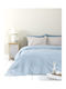 Nima Κουβέρτα Πικέ Υπέρδιπλη 240x260εκ. Dune Denim Blue