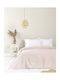 Nima Κουβέρτα Πικέ Υπέρδιπλη 240x260εκ. Dune Rose Pink