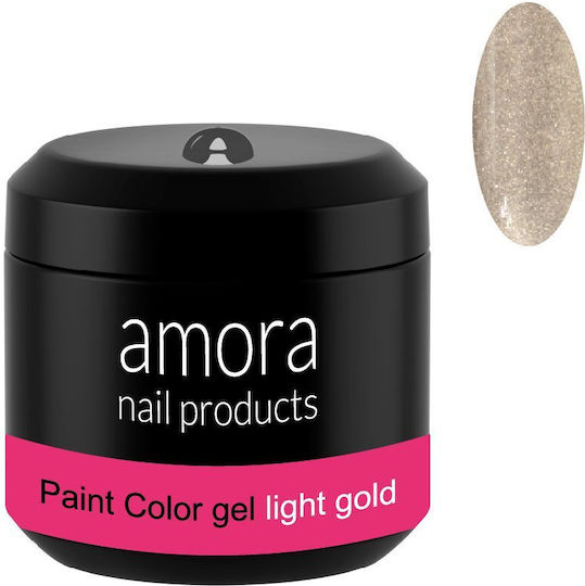 Amora Geluri Unghii Auriu Deschis Uv Led 5gr