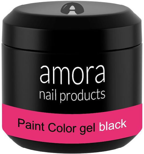 Amora Gel Νυχιών black Uv Led 5gr