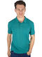 Herrenblusen Polo Petrol Blau